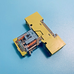 Comat Swiss ADC24V C10-A10BX 10A Relay & Base Socket