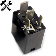 2 Pce G8HE-1A7T-R1-DC12 Automotive Relay 4Pins Far and near light day light