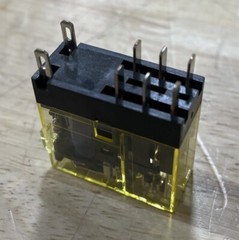 IDEC RJ22S-CL-A120 Slim Bifurcated Relay Plug-In DPDT, 1 A, AC120 LED, Lot of 2