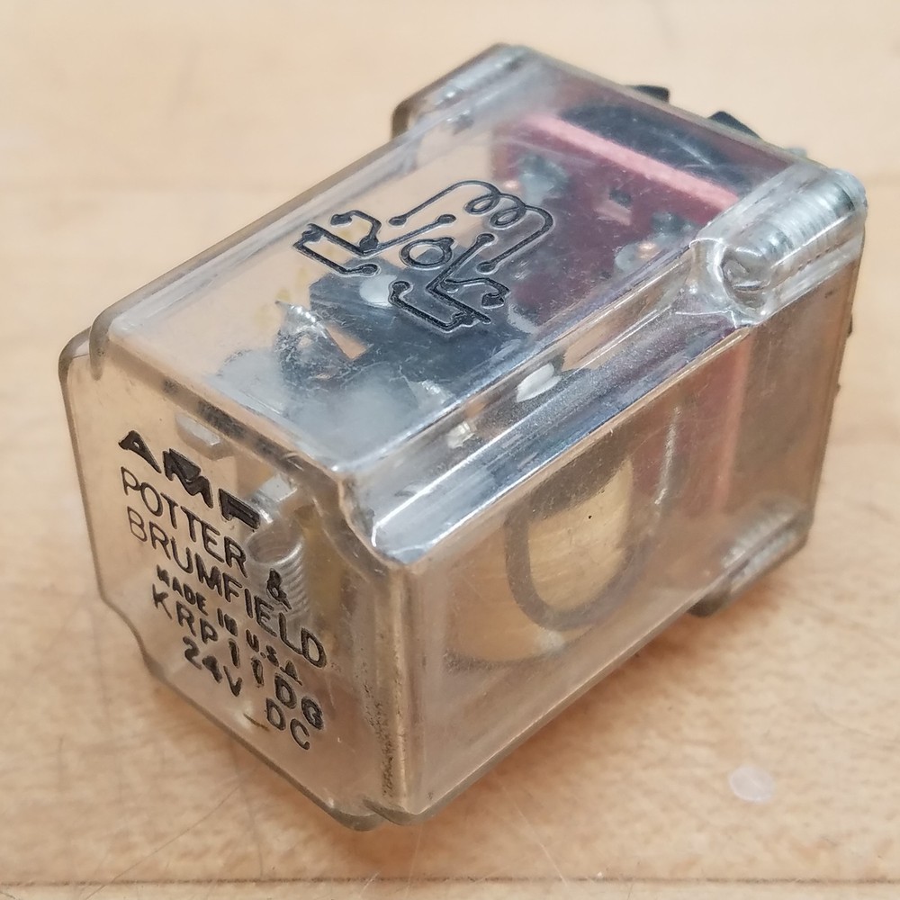 Potter & Brumfield KRP11DG Relay, 24VDC – USED