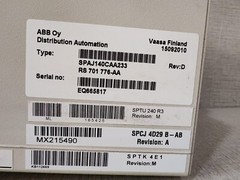 ABB SPAJ 140 C /E233 OVER-CURRENT & EARTH-FAULT RELAY SPAJ140CAA233