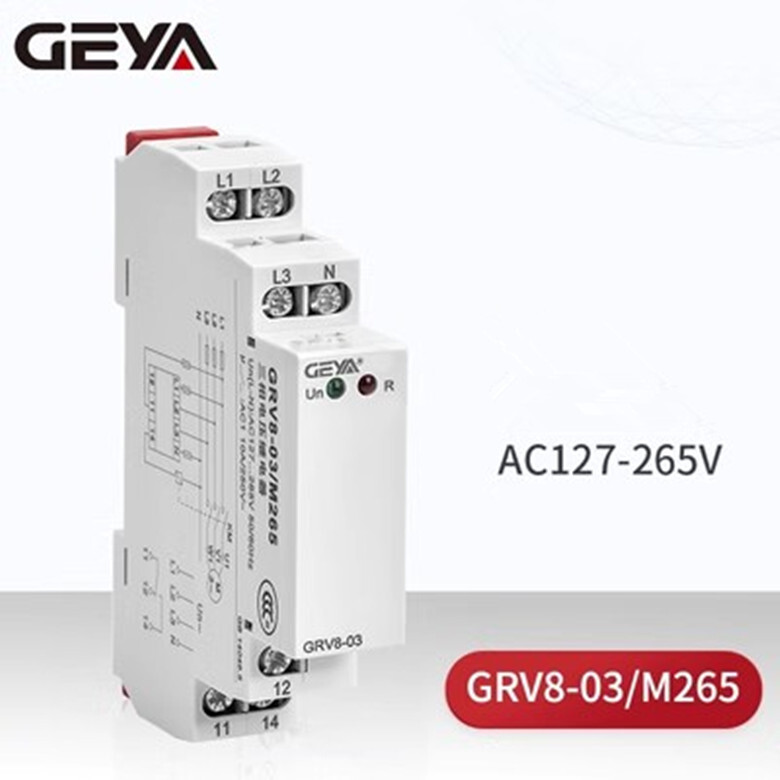 1pcs GEYA GRV8-03/M265 AC127-265V power-off delay time relay delay device