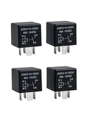 JD2912 4 Pin Relay 12V 40A SPST Car Auto Starter Switch 2 Pack