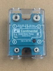 SVAA-3V50 Continental Control Relay 100 to 280 VAC input 24-330vac 50amps