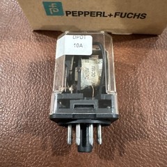 1 NEW PEPPERL & FUCHS DELTROL CONTROLS RELAY FE-S2443 12VDC DPDT 10A CONTACTS