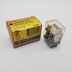 Square D 8501 Miniature GP Relay DPDT 10A 24VDC 8501RSD42P14V53