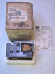 NEW Cutler-Hammer Magnetic Relay 9575H2615A 1057 12A 600V AC MAX 2 Pole NIB NOS