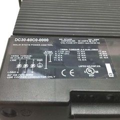 Watlow DC30-60C0-0000 Solid State 30A Power Controller, 277-600VAC, 4.5-32VDC