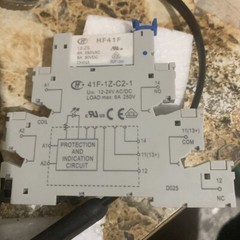 2PCS HONGFA HF41F-12-ZS Power Relay with 41F-1Z-C2-1 Socket