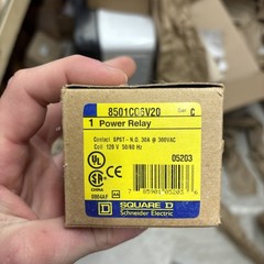 Square D 8501C06V20 Power Relay (New)