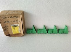 Phoenix Contact 28 33 576 Relay Socket 12A 300 VAC Lot of 4