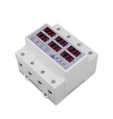 TOMZN 3 Phase Voltage Protector Relay 380V Over Under Protection