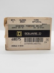 Square D 8501 KP12V14 General Purpose Relay 10A DPDT 240V 8Pin 24V Coil Series D
