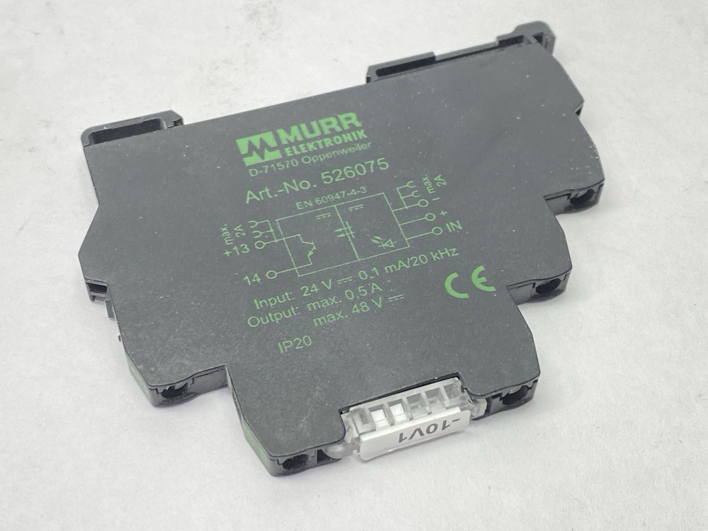 Murr Elektronik 526075 Interface Terminal Relay 0.2A 24VDC