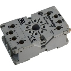 Allen Bradley 700-HN100 Relay Socket 8 Pin 10A 300VAC Tube Base DIN Rail