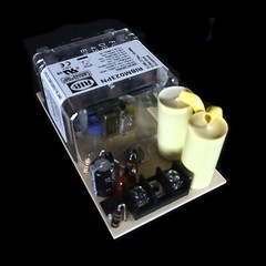 Functional Devices RIB RIBM023PN 30 Amp 3PDT 208-277 Vac Coil Track Mount Relay