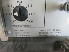 ASEA BROWN BOVERI CIRCUIT SHIELD VOLTS/HZ RELAY 411H6176 CONTROL 48/125 VDC NEW