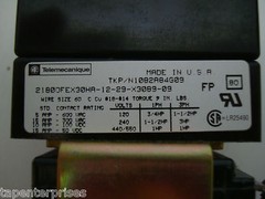 Telemecanique Relay, Model: 2180DFEX30HA 3 Pole