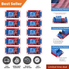 Reliable 10 Piece 5V Relay Module – Ideal for MCU, Raspberry & Automation Tasks