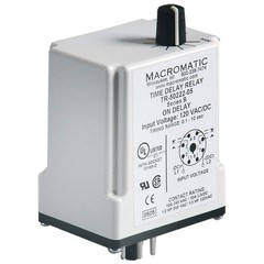 MACROMATIC TR-50228-12 SinFunTimeDelayRelay, 24VAC/DC, 8Pins 23NU89