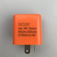 12V Speed Adjustable 2 Pin LED Electronic Flasher Relay for Motorcycle Turn Sign
