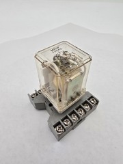 Westinghouse MR3P120AC General Purpose Relay With Socket Base 120AC 11Pin 6X156E