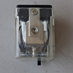 (3) 9837A1201 Power Relay 120VAC Coil 10A 11-Pin 4PDT Plug-In Clear Case