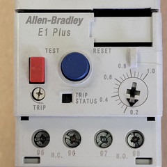 ALLEN-BRADLEY 193-ED1BB OVERLOAD RELAY 0.2-1.0 WITH 193-EPB SER A