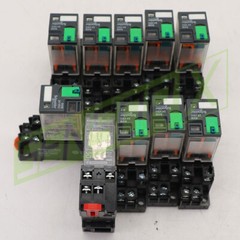 10 set RXM2AB2BD Relais + Electric RXZE1M2C