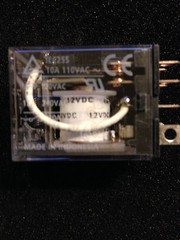 Lots of 3 Omron Relay P/N LY2-DC12V -110VAC 10A 8PIN Coil DPDT