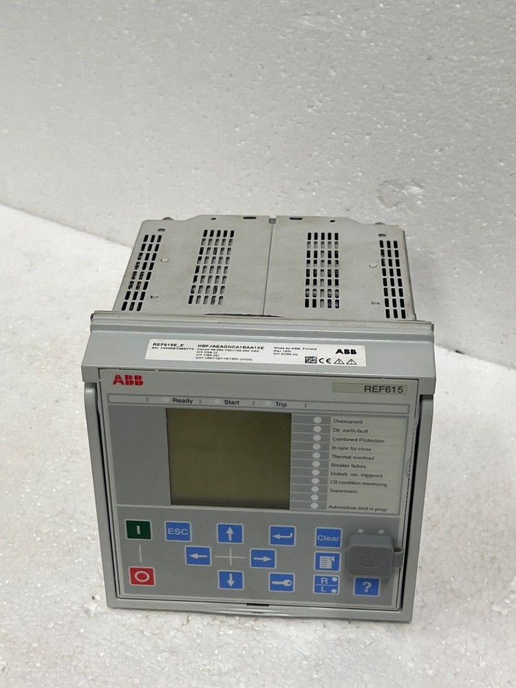 ABB REF615E-E FEEDER PROTECTION AND CONTROL RELAY HBFJAEAGNEA1BAA1XE