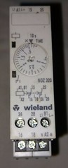 WIELAND R2.067.0490.0 ElectronTimer relay NGZ320 1,5s-30s, AC/DC 24-240V 50-60Hz