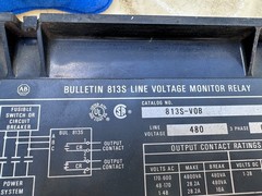 Allen-Bradley 813S-VOB Line Voltage Monitor Relay