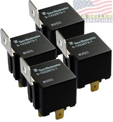 200x TE CONNECTIVITY P&B RELAY, 1432873-1, SPDT (1 Form C) 6VDC Coil Chassis