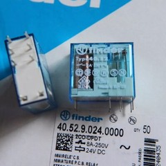 1pcs FINDER TYPE 40.52 40.52.9.024.0000 24VDC Power Relay 8 Pins 8A 250V