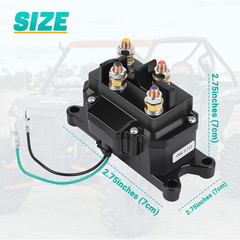 Winch Solenoid Relay Contactor 12V 250A Winch Relay Thumb Truck