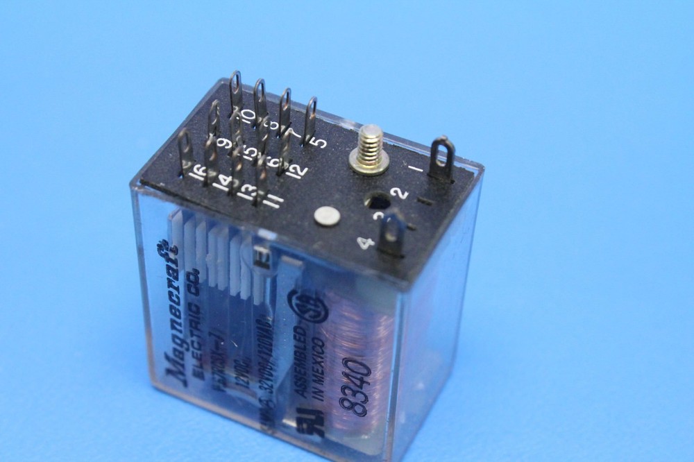 MAGNACRAFT W67RCSX-7 LUG 12VDC 4 FORM C Relay New Quantity-1