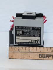 Lot of 4 Square D Class 8501 Type X Series A Industrial Control Relay, 12 pole