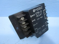 E-Max CTX-2 Relay Part No. 632B341 2A 125 VDC Contact Output Time Extension EMAX