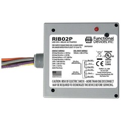 Prewired Power Relay DPDT 20 Amp 208 277V AC Enclosed LED Indicator