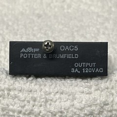 POTTER & BRUMFIELD ~ OAC5 ~ ELECTROMAGNETIC RELAY
