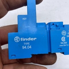 FINDER TYPE 94.04 RELAY SOCKET 10A 250V 10A 300V 🔔