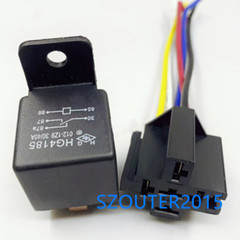 1PCS HG4185-024-1Z9+SOCKET 24VDC Relay 24V 40A 5PIN NEW