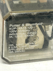 Potter & Brumfield KUP-14A15 120V Relay NEW