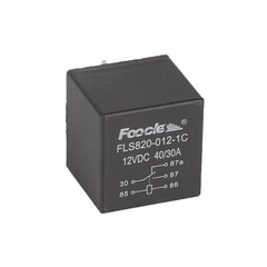 12V 40A 5-Pin Auto Relay with Metal Bracket, Universal Car Relay 24V Compatible