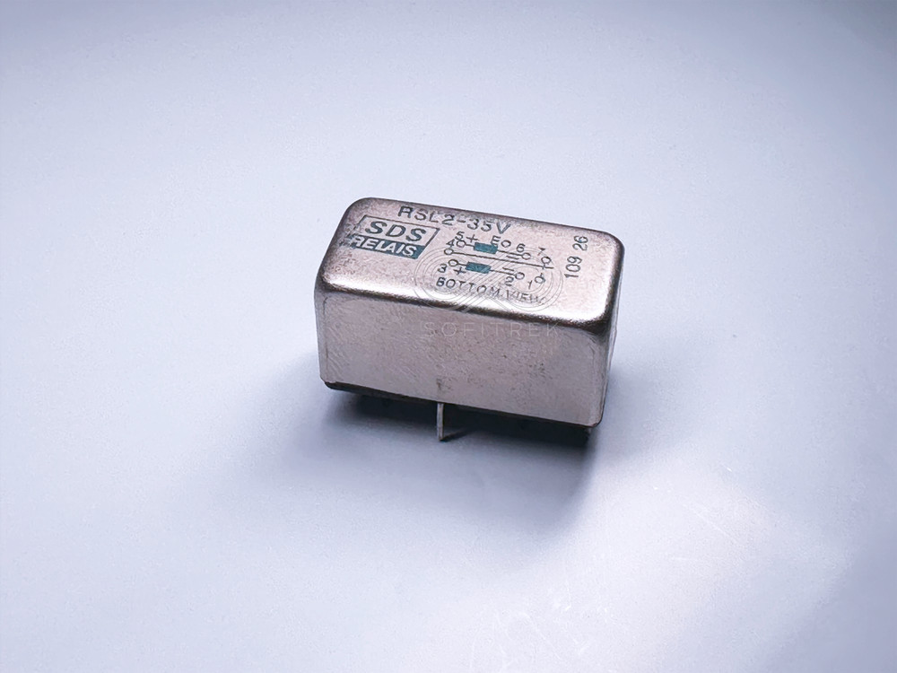 RSL2-35V SDS RELAIS 2 Coil Latching 35VDC Relay Bistable Magnetically Shielded