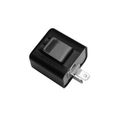 2 Pin Flasher Relay 12V Flash Adjustable Compatible LED Electronic fix CAR Mo…