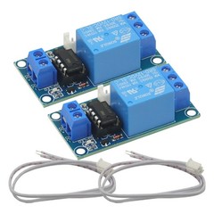2pcs 1 Channel DC 12V Latching Relay Module with Touch Bistable Switch One Ch…