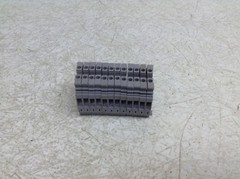 Entrelec M4/6_5116 Gray Grey Wire Terminal M4/65116 M465116 Lot of 12 (OK)