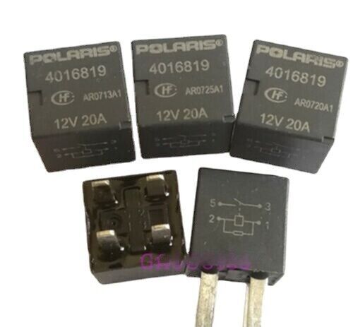 5PCS 4016819 POLARI Relay 12V 20A 4ft AS0227A1
